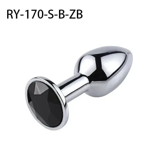 1Pcs Crystal Anus Metal anal plug Jewelry base novice player to senior player 5 size SM Butt g-point massage BDSM sex toys — image 13
