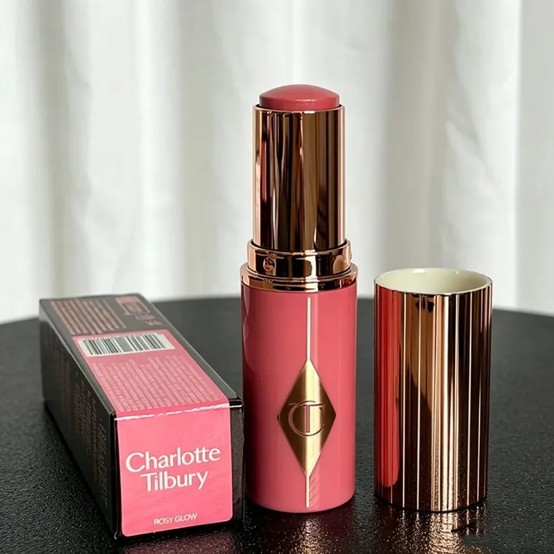 Charlotte Tilbury Bronze Contour Wand Matte Blendable & Blush Stick Radiant Buildable Natural Glow Δώρο μακιγιάζ προσώπου που διαρκεί