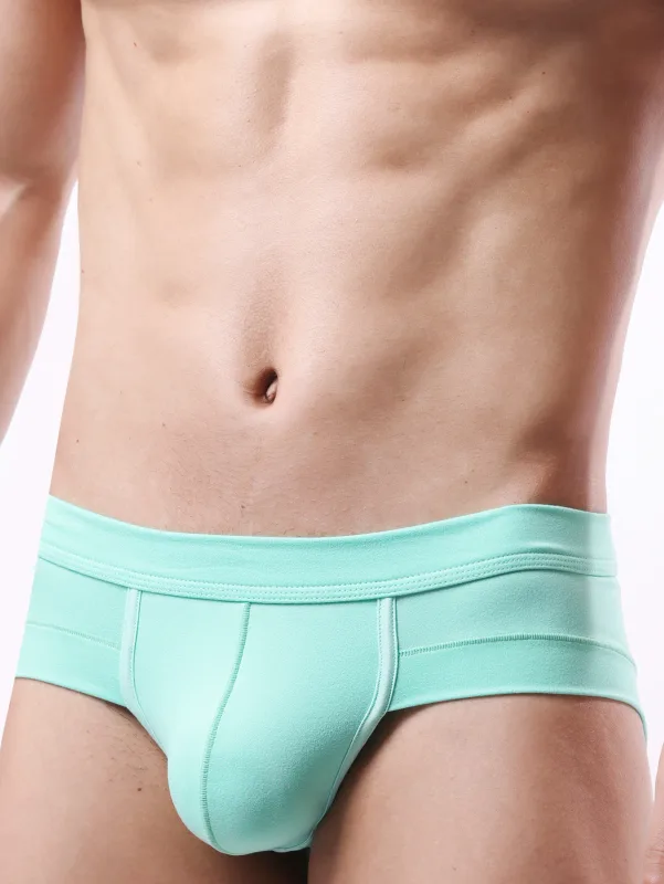 Men's U-convex briefs trendy shorts low waist fashionable trousers pants breathable anti-stuffy comfortable light ski — image 18