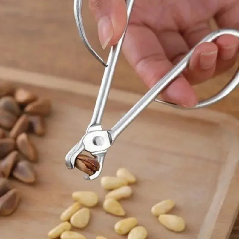 1PC Pine Nut Clamp Practical with Pine Nut Pliers Labor-saving Durable Pine Nut Opener Kitchen Gadgets and Accessories — image 7