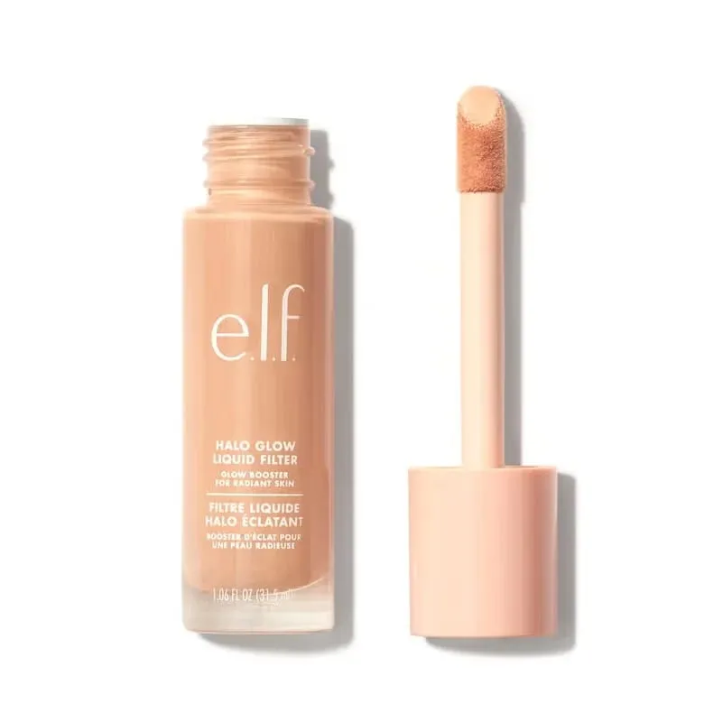 ELF Halo Glow Liquid Filter Liquid Foundation Pre Makeup Gel Gel Αύξηση της Ενυδατικής Αίσθησης Brighten The Skin Cosmetics
