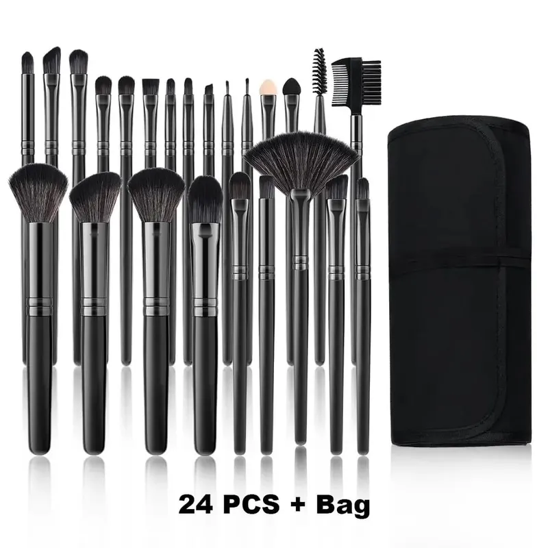 סט מברשות איפור חדש 10/32 יחידות Soft Fluffy Powder Foundation Contour סומק קונסילר צלליות מיזוג סימון כלי יופי