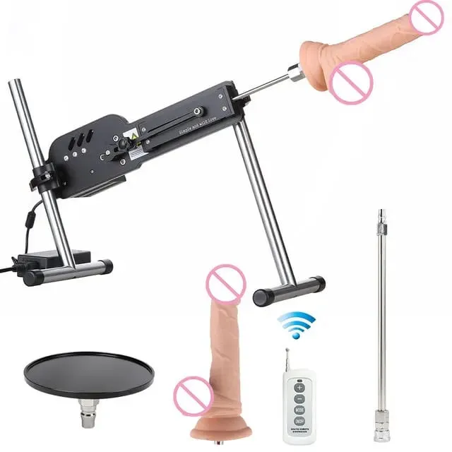 Upgrade Sex Machine with Remote Control Super Silent Ultra Adjustable Vac U Lock 30db 120W Love Machine with Free Big D