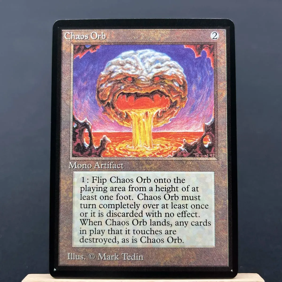 כרטיסי TCG למשחק בית Proxy Natural Selection Timber Wolves the Mana Vault Mox Pearl