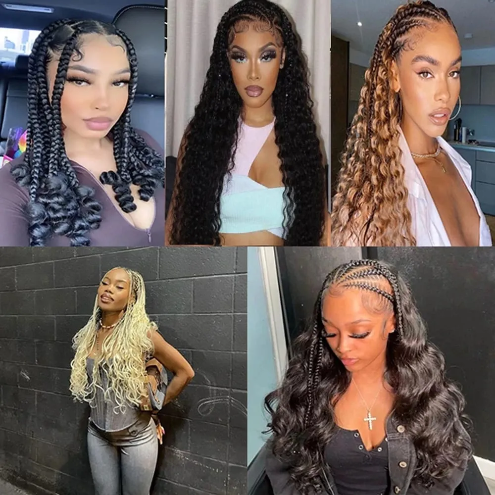 Μαλλιά Body Wave Bulk For Braiding 50G 100% μη επεξεργασμένα Extension μαλλιών No Weft Hair Bulk For Braids Δέσμες ωμών μαλλιών για γυναίκες — image 6