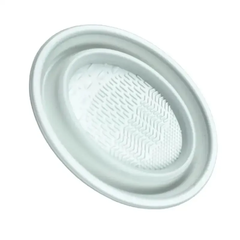 Πτυσσόμενη πούδρα Puff Cleaning Bowl Βούρτσες για σκιές ματιών Wash Clean Mat Εργαλεία ομορφιάς Scrubber Box Καθαριστικό πινέλου μακιγιάζ σιλικόνης