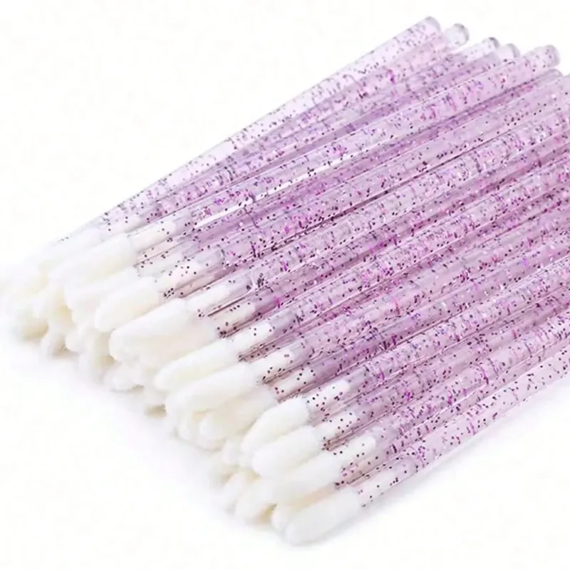 50 τμχ Crystal Eyelashes Brush Cob Αναλώσιμος βλεφαρίδες μιας χρήσης Extension Mascara Wands Makeup Professional Makeup Beauty Tool — image 19