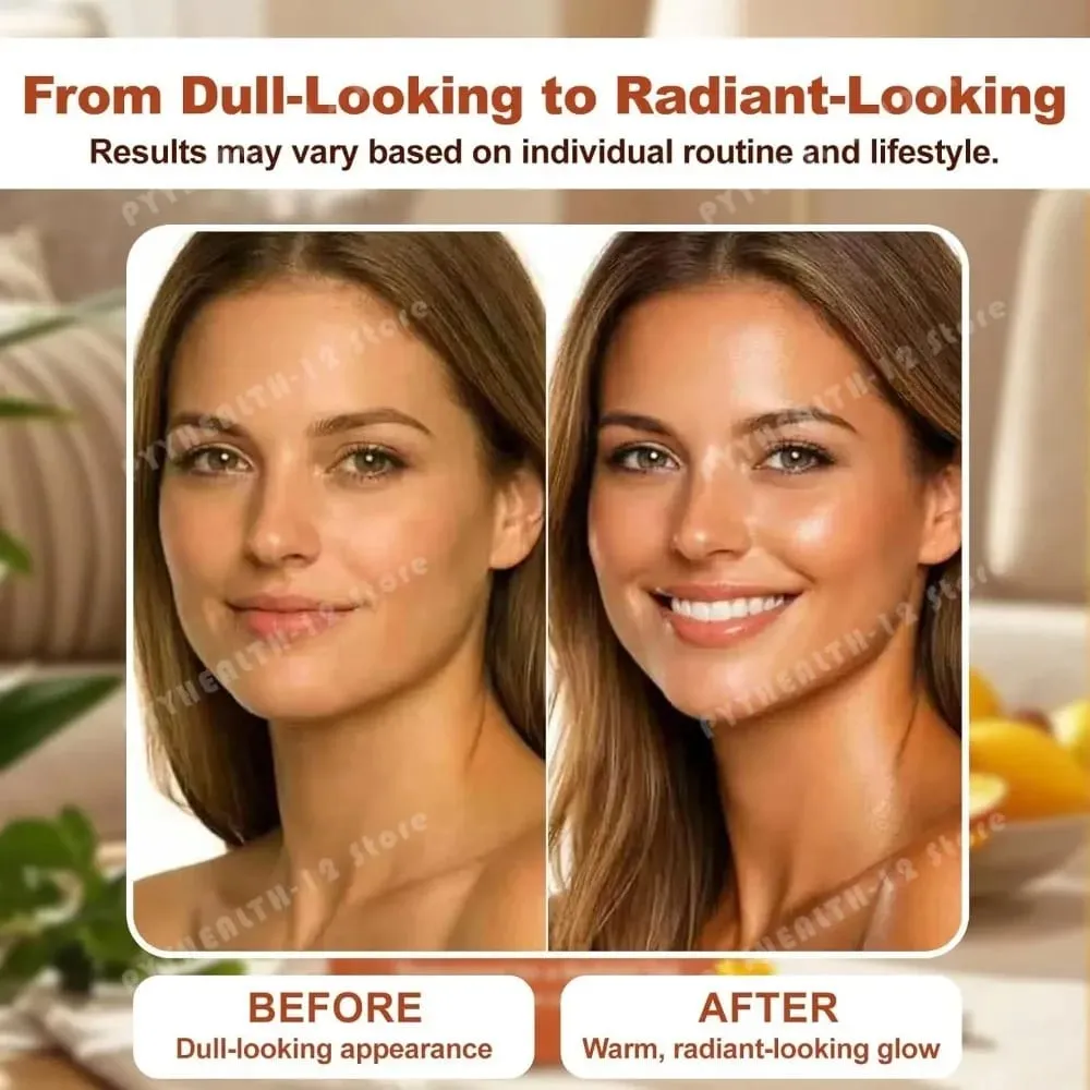 Γυναικείο μαύρισμα Gummies για γυναίκες Χωρίς Sunless Bronzing Glow Υποστήριξη Vegan Χωρίς Ζάχαρη, Μη ΓΤΟ Ασταξανθίνη & Λυκοπένιο 60 Αριθμός — image 3