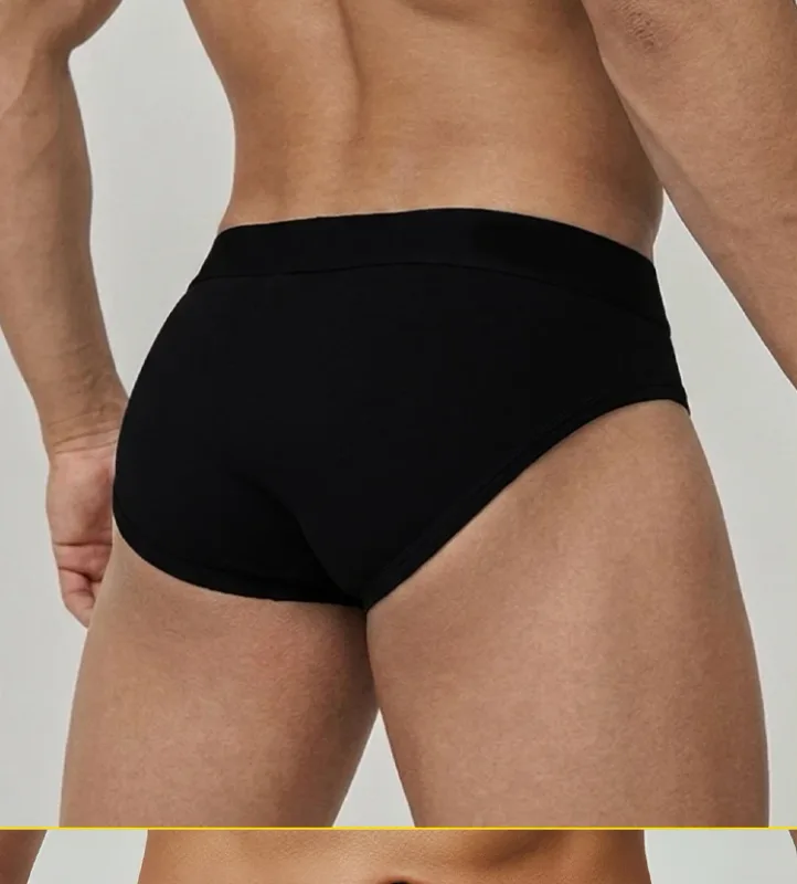 1/2Pcs High Quality Low Waist Sexy Mens Underwear Briefs Letter Print Men's Lingerie Cotton Men's Briefs Bikini Man Underpants — image 15