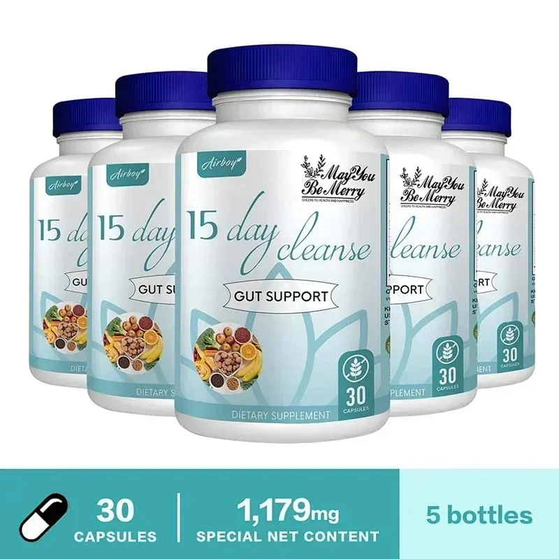 15 Day Cleanse - Intestinal Cleansing Detoxification Relieves Bloating Promotes Digestion Metabolism and Weight Management — image 10