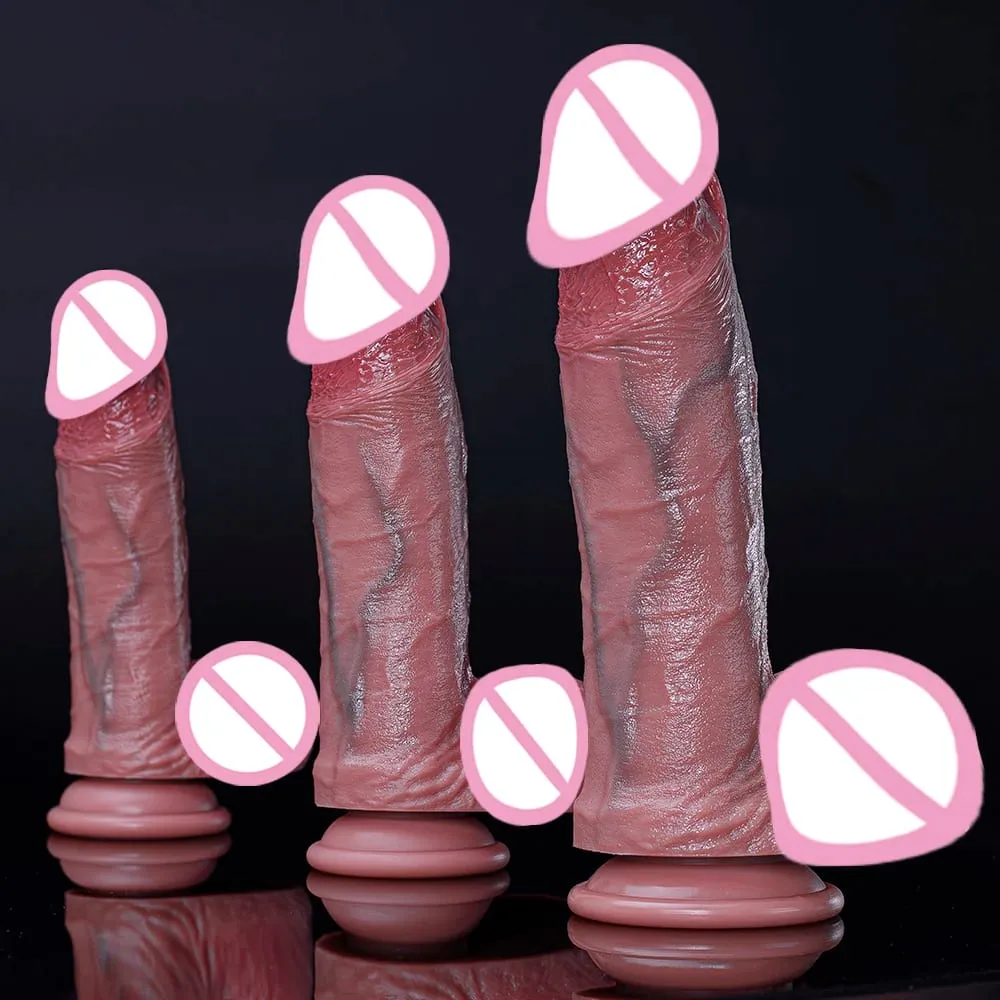 Huge Thick Dildo Realistic Dildos Diameter Girth Dildo for Anal G-spot Stimulate Body-Safe Big Anal Toys with Suction Cup Giant — image 4