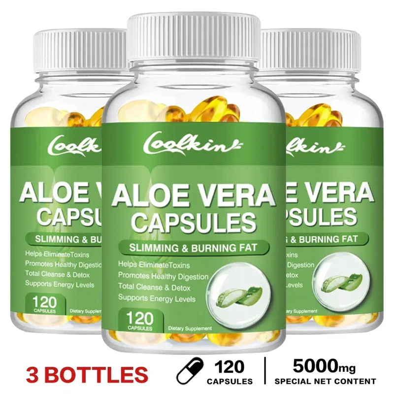 Aloe Vera kivonat kapszula - Támogatja a bélrendszer emésztését és az immunrendszer egészségét, enyhíti a székrekedést és egyensúlyba hozza a gyomor savtartalmát. — image 11