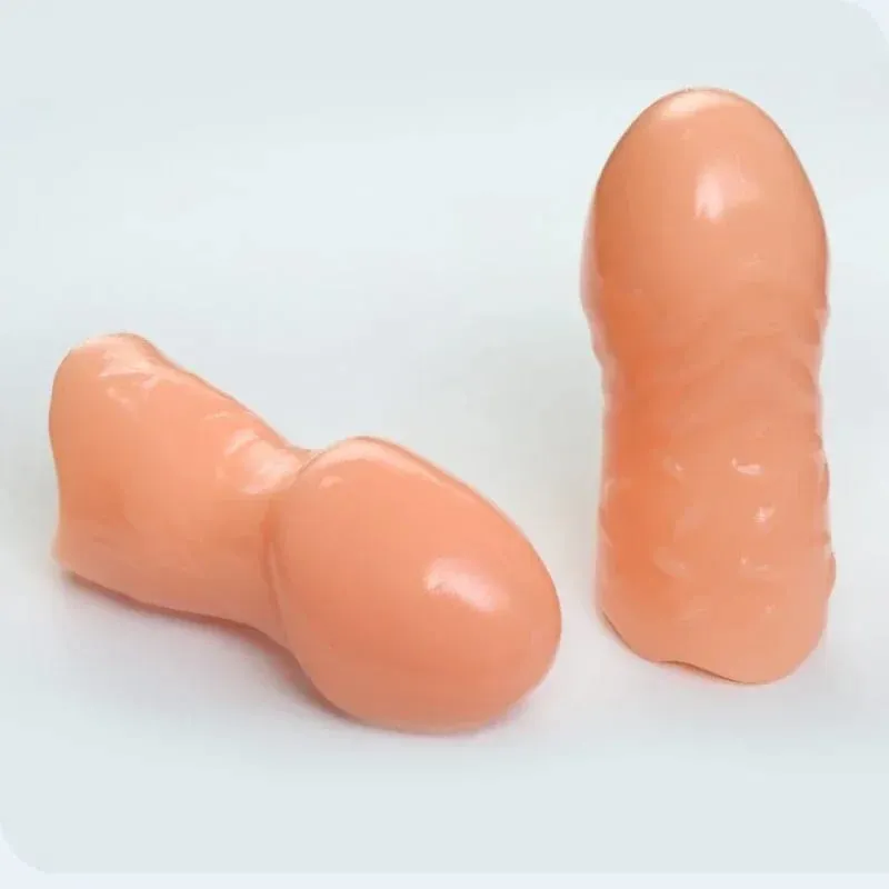Glans Cover Penis Enlargement Sleeve Foreskin Corretion Cock Ring Penis Extender Delay Ejaculation Sex Toys for Men Adult Toys — image 1