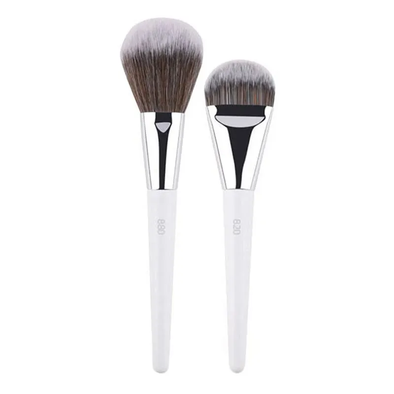 1pc White Powder Makeup Brushes 3D Liquid Foundation Base Make up Brush Eyeshadow blending Detail Face Eye Concealer Beauty tool — image 22