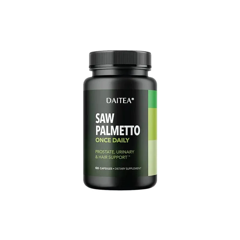 Daitea Saw Palm Capsule Συμπλήρωμα για την υγεία του προστάτη Υποστήριξη για την υγεία του ουροποιητικού συστήματος Υποστήριξη για την υγεία της ουροδόχου κύστης Προώθηση της ανάπτυξης των μαλλιών — image 10