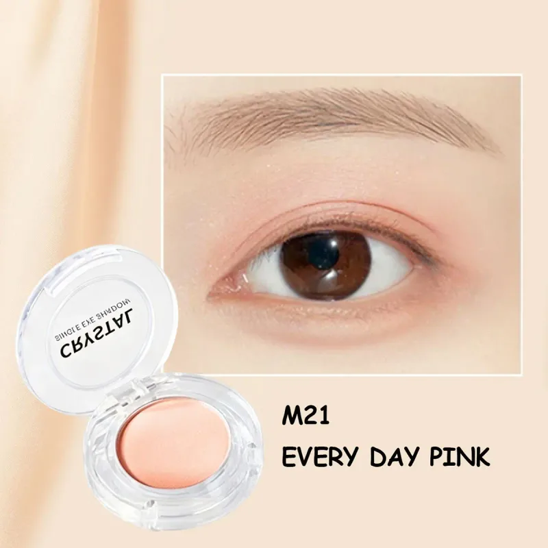 Crystal Single Eye Shadow Silky Smooth Eye Powder μακράς διαρκείας Χρώμα ματιών Buildable Χρώμα Κορεατικό Καλλυντικό Κορεάτικο Μακιγιάζ — image 8
