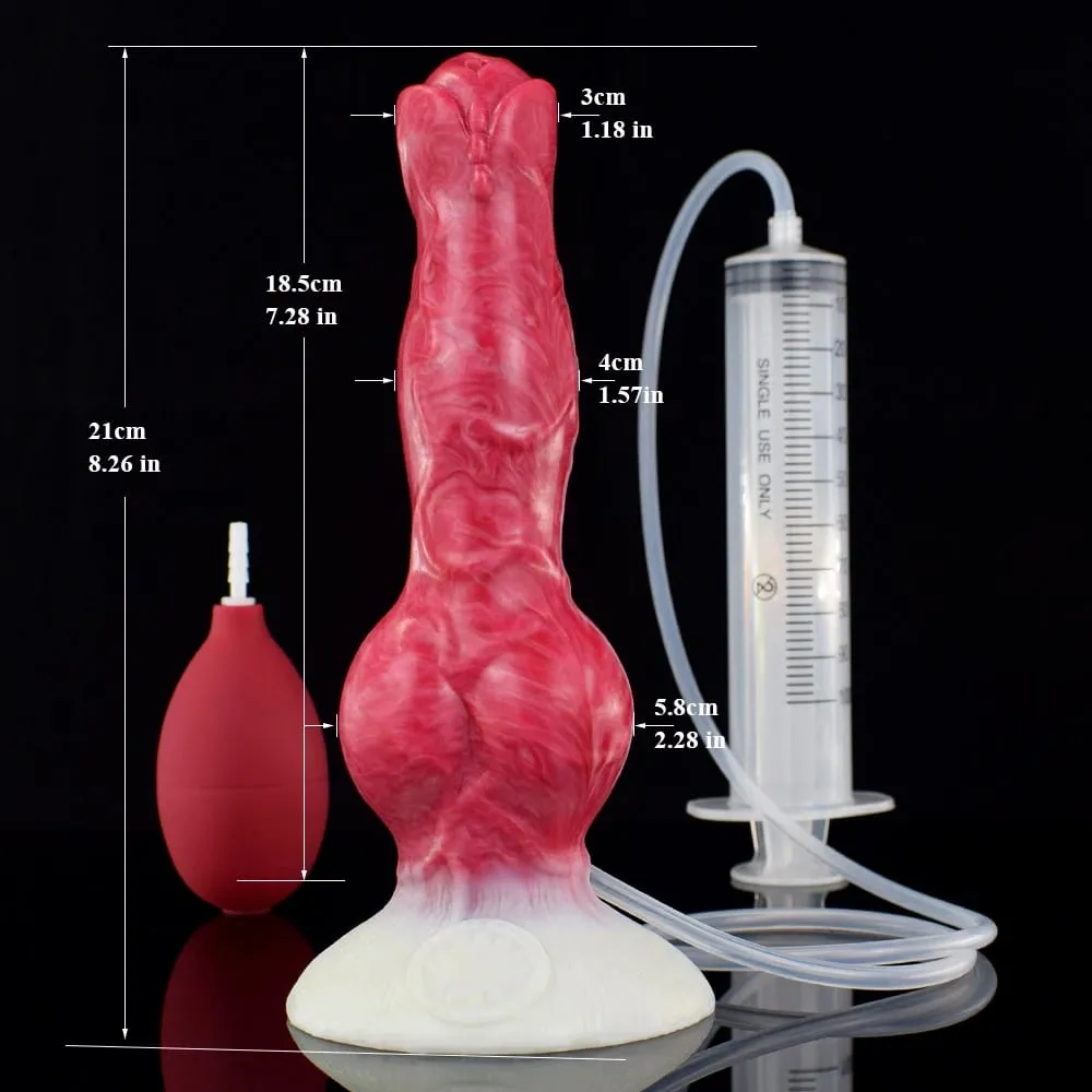 Ejaculation Anal Plug Dog Knot Dildo with Strong Sucker Vaginal Stimulation Squirting Penis Erotic Adult Sex Toys 18+ — image 6