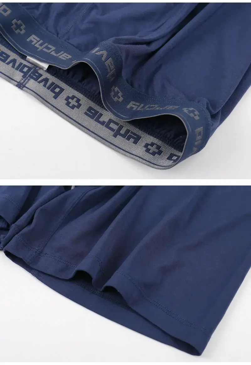 David Archy 3 Pack Mens ชุดชั้นในกางเกงบ็อกเซอร์ Basic MicroModal Soft Breathable Mens Dual Pouch Boxers Quick Dry กีฬาฟิตเนส — image 17