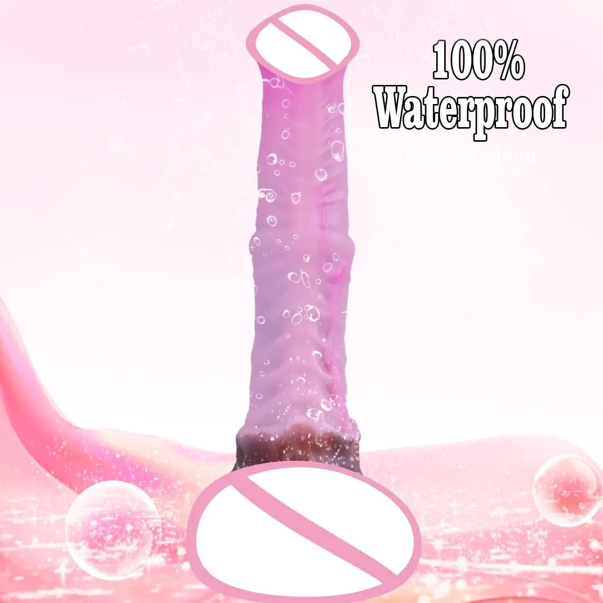 Huge Realistic Horse Dildo Vibration For Women Telescopic Thrusting Dildo Control Heating Penis Animal Dildos Vibrator Sex Toys — image 6