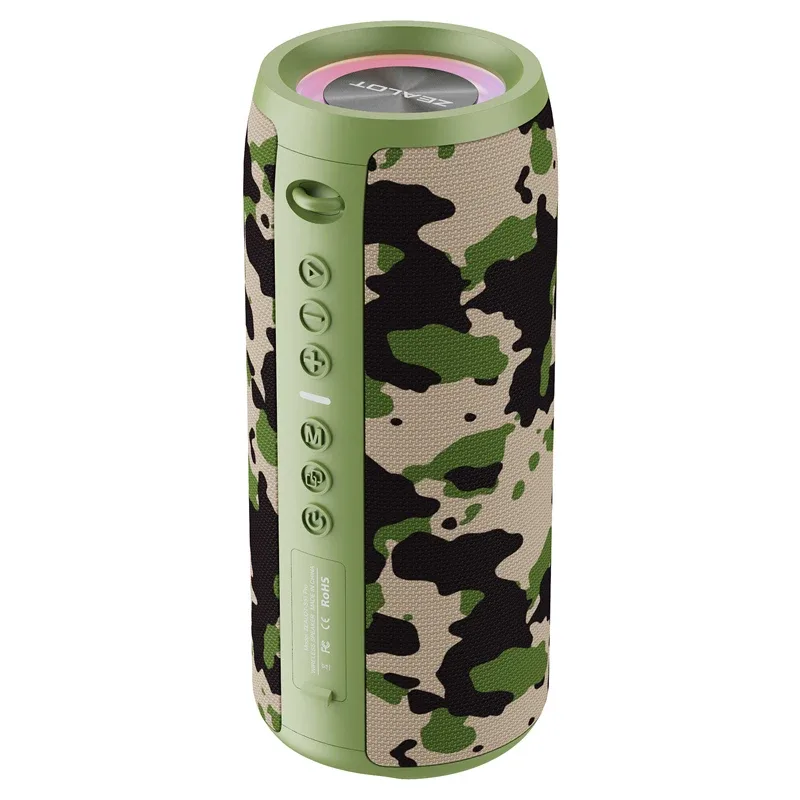 Zealot-S51Pro 40W High-power Bluetooth Speaker 3D Stereo Bass Bluetooth Speaker Portable IPX5 Waterproof Suitable TWS Boom Box
