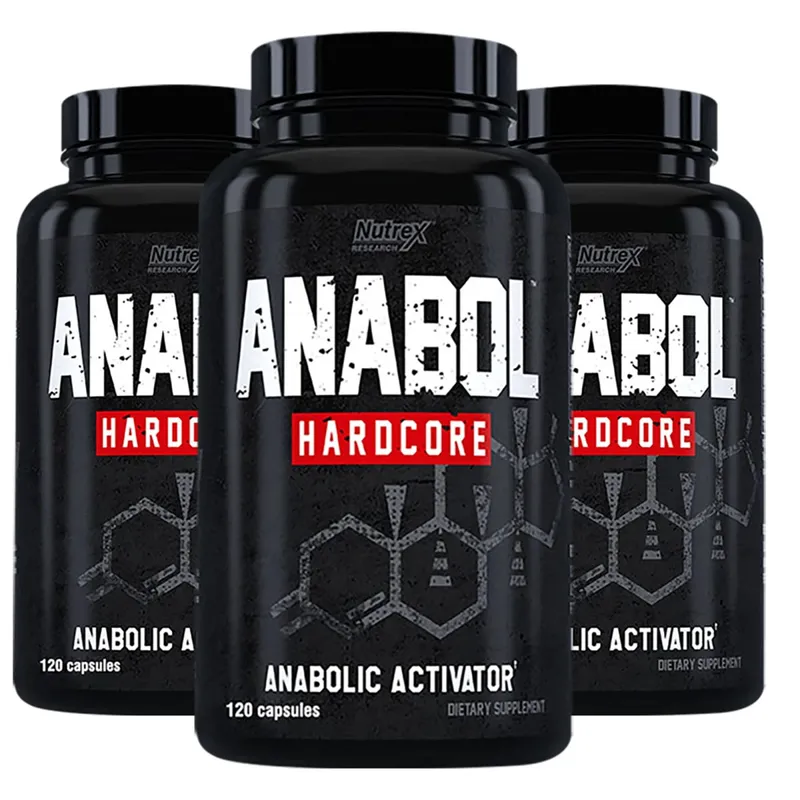 Anabol Hardcore - Μυϊκό Συμπλήρωμα Διαιτητικές Κάψουλες Lean Muscles Strength Growth Repair Recovery 6-Keto-Diosgenin Acetate — image 11