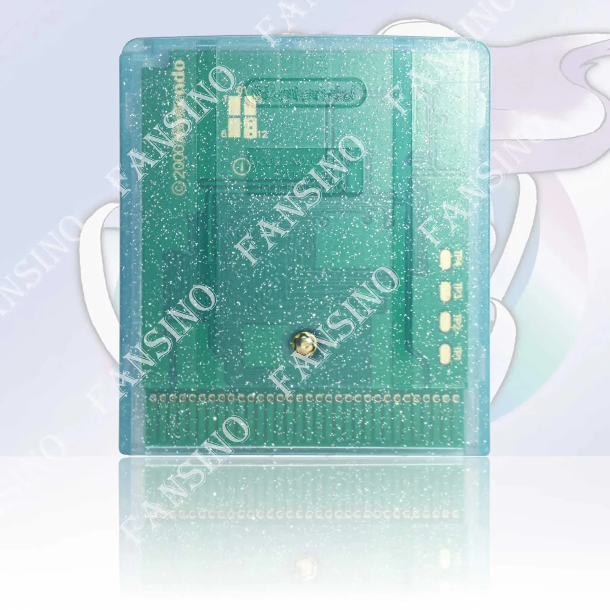 GBC Real Time Clock Pokemon Complete Crystal (v0.2) Kiváló minőségű GBC videojáték kazetta akkumulátorral GBA/GBC sorozatú konzolhoz — image 3