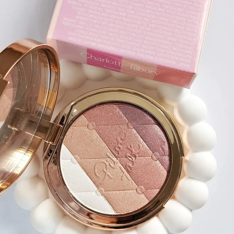 CT Latest Style Multi-color Eyeshadow Palette 6 Color Eye Shadow Cream Love Heart Powder Blusher Lasting Easy to Color Cosmetics