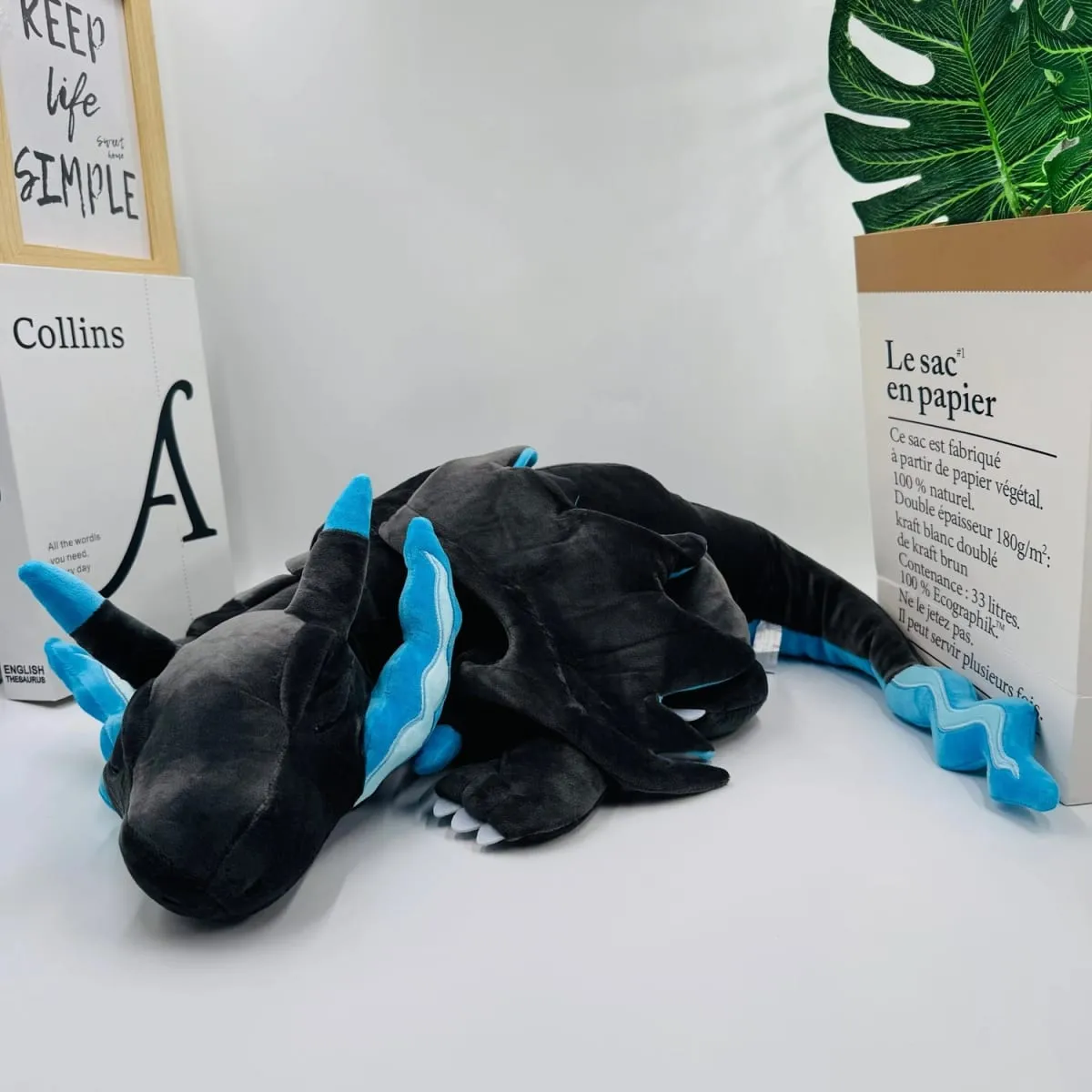 Νέα μεγάλα 48 εκατοστά μπλε Sleeping Charizard βελούδινα παιχνίδια κούκλας Super Soft Pokemon Stuffed Anime Anime βελούδινο μαξιλάρι δάπεδο/μαξιλάρι καναπέ — image 8
