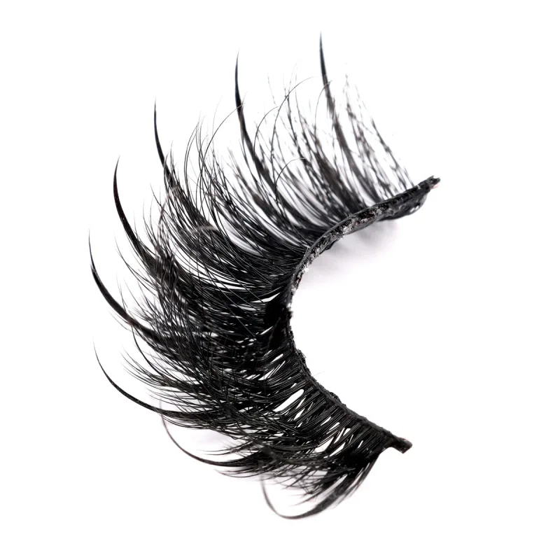 Wet Lash Spikes Volume Fluffy Full Strip Lashes Αξεσουάρ Μακιγιάζ Faux Mink Eye Lashes Πωλητής Wet Manga Lashes Ψεύτικες βλεφαρίδες — image 10