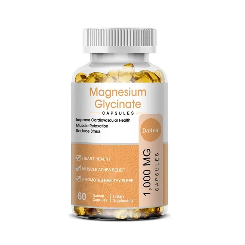 Magnesium Glycinate Supplement with Vitamins To Promote Natural Sleep Reduce Stress and Anxiety and Support Bone Health — image 8