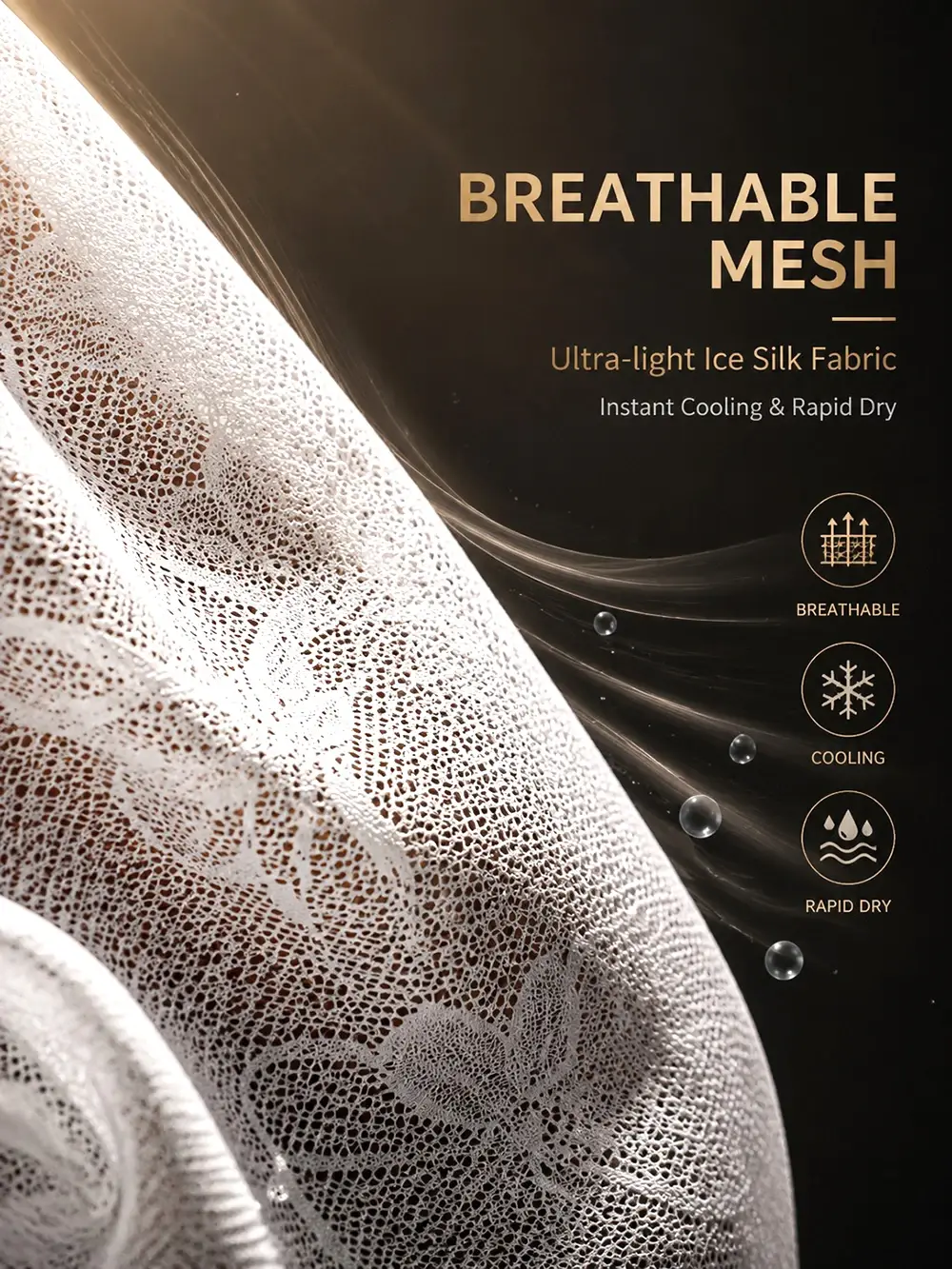 1/3PCS Sexy Lace Floral Knit Hollow Out Men Underwear Cool Ice Silk Breathable Mesh Crotch Boxers Man High Elastic Men's Panties — image 2