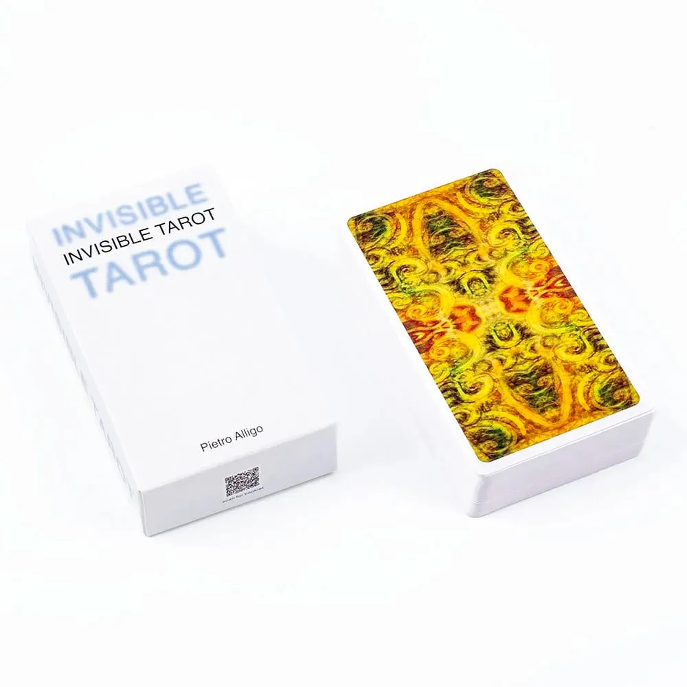 Invisible Tarot 78 Blank Cards Δημιουργήστε τη δική σας τράπουλα Ταρώ Μαντεία Μαντεία Παιχνίδια με κάρτες Επιτραπέζιο πάρτι 10,3*6cm — image 3