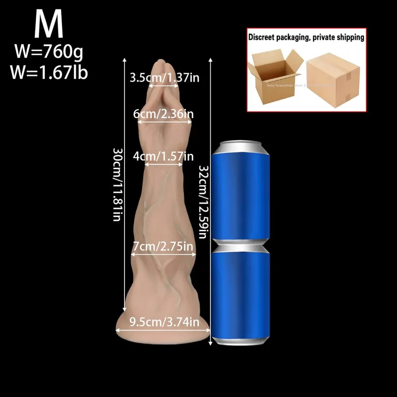 Huge Silicone Foot Butt Plug Thick Leg Dildo Large Anal Plug Anal Expander Masturbator Anus Dilator Sex Toys Adult Toy Sex Shop — image 10