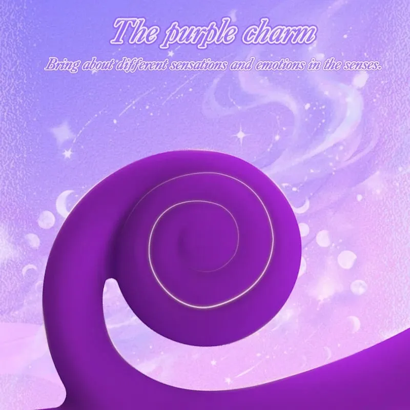 Δονητής σαλιγκαριού G-spot Dildo Penetration Flexbile Snail for Perfect Clit Fit Stimulaiton 10 Modes Pleasur Sex Toy for Womanz — image 5