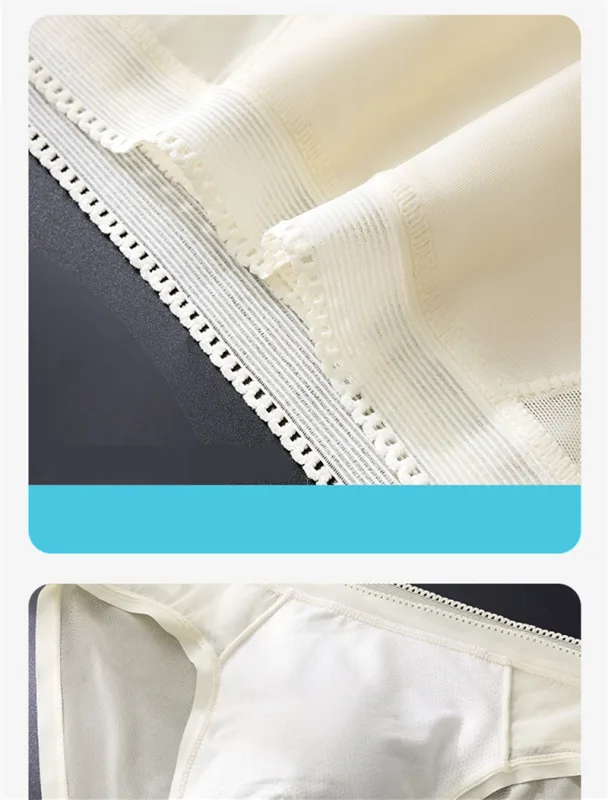 New adults 18 plus micro calzones hombres Ice silk mesh men's underwear 3D space sexy lingeries for man lace calzoncillos hombre — image 14