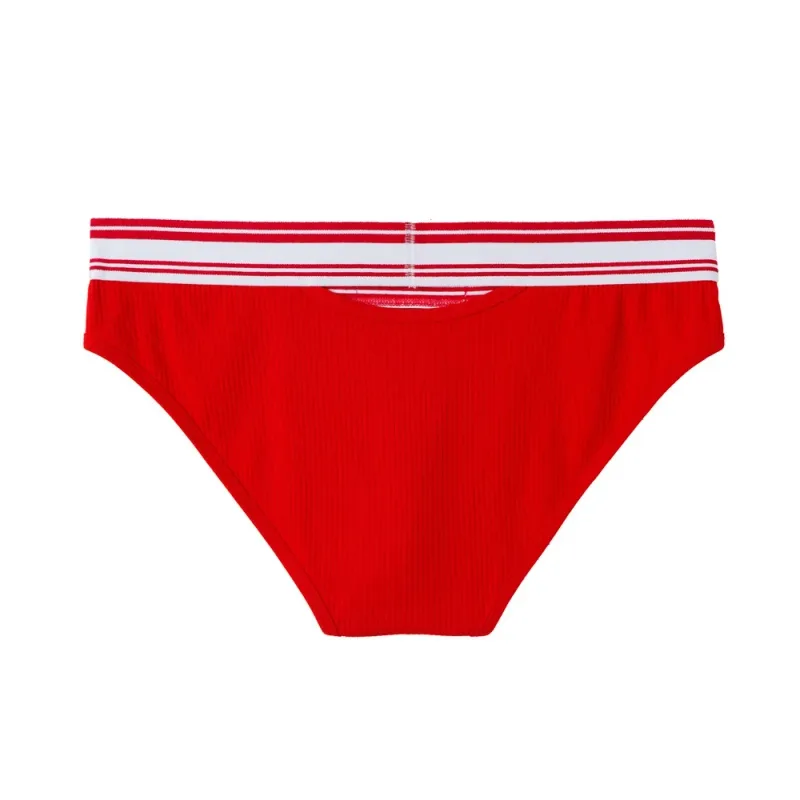 Jockmail Mens Underwear New Arrivalmen Briefs Plaid Pit Cotton Sexyu Bag Front and Rear Openings Cut Outlow Waist Breathable — image 13