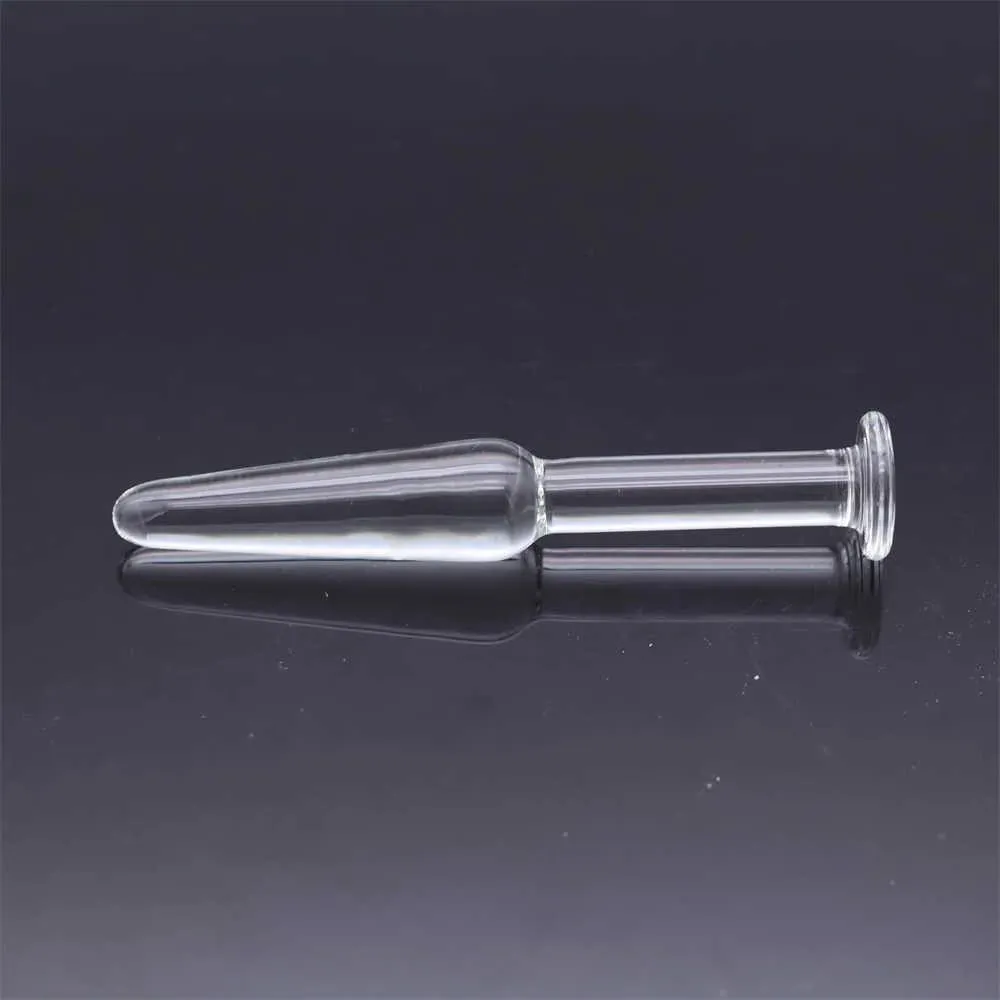 Crystal Glass Anal Plug Dilator Dildo Prostate Massager Butt Plugs Anus Stimulator Adult Products Sex Toys for Women Men — image 5