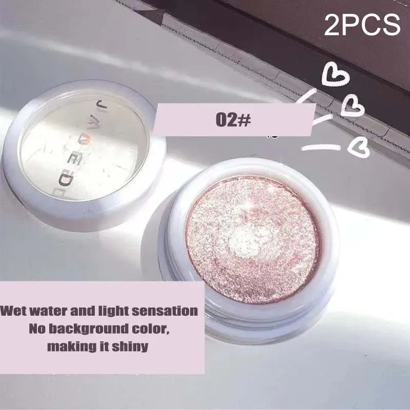 Μονόχρωμη σκιά ματιών Glitter Gold Shining Brighten Eyes Μακιγιάζ Μακιγιάζ μακράς διαρκείας Μακιγιάζ ματιών Brightening Pearlescent Shimmer Eye Shadow — image 12