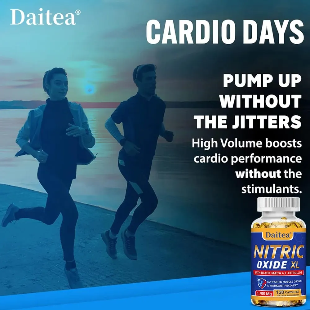 Nitric Oxide - Men's Health Support Capsules Περιέχει εκχύλισμα ρίζας Maca σε σκόνη για ανάπτυξη και ενδυνάμωση των μυών — image 4