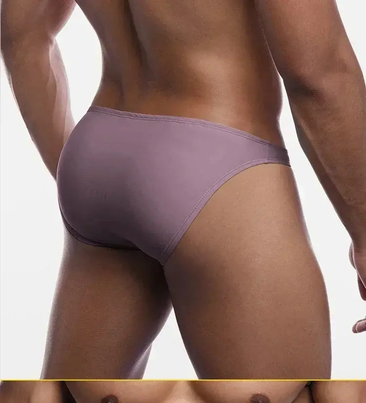 Summer Men's Underwear Modal Sexy Briefs Male Solid Panties Cueca Tanga Comfortable Underpants Breathable Quick Dry Soft Briefs — image 18