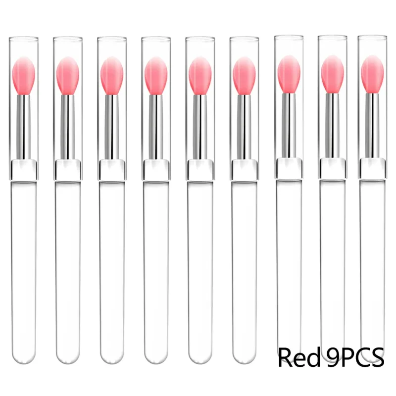 3/15 PCS Silicone Lip Mask Applicator Reusable Lip Brush Transparent Lipstick Tool For Lip Gloss Eyeshadow Brushes Εργαλεία μακιγιάζ