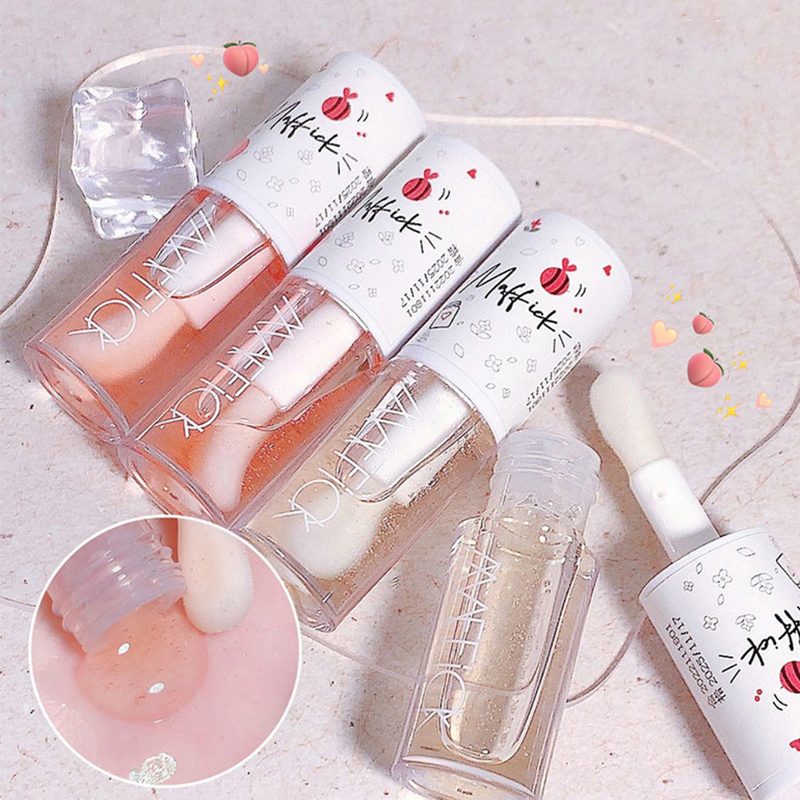 Make Up Korean Beauty Cosmetics Lip Ink Gloss Labial Lips Moisturizer Jelly Lipstick Bright Oil Ενυδατικό Βάλσαμο Βούρτσα για μεγάλα χείλη — image 6