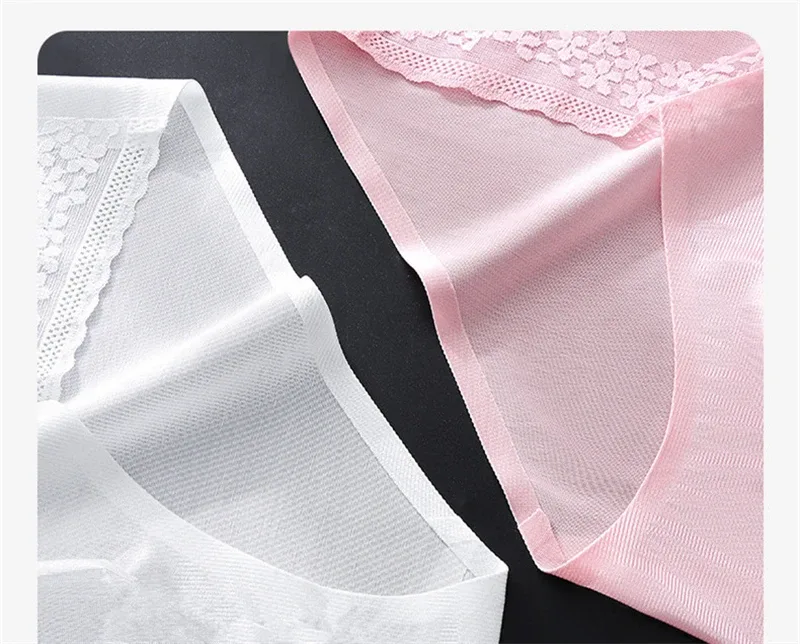 Thin men's underwear ice silk cuecas masculino 3D punching sexys tøy men cueca die splicing without trace calzoncillos hombre — image 12