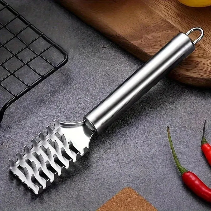 מסיר אבנית דגים מפלדת אל חלד פרימיום מסיר אבנית משולב יציקה מנסרת כלי מסיר אבנית דגים כלי מסיר אבנית דגים — image 4