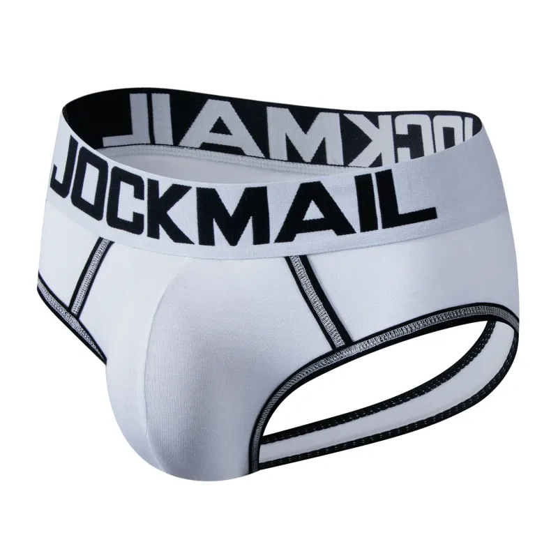 Nam Không Đáy Đồng Tính Quần Lót Hở Lưng Quần Đùi Jockstrap Ẻo Lả Dương Vật Túi Đẩy Lên Quần Lót Calzoncillos Hombre Trơn Trượt — image 4