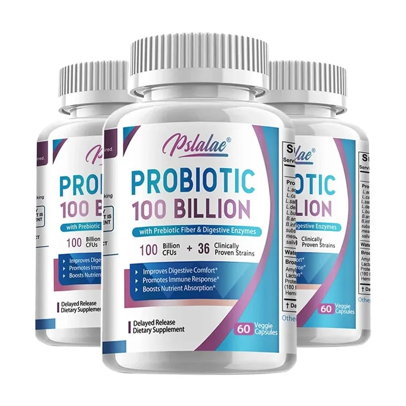Probiotics 100 Billion - Help with Intestinal Health Nutrient Digestion Weight Management Bloating Relief Calorie Control