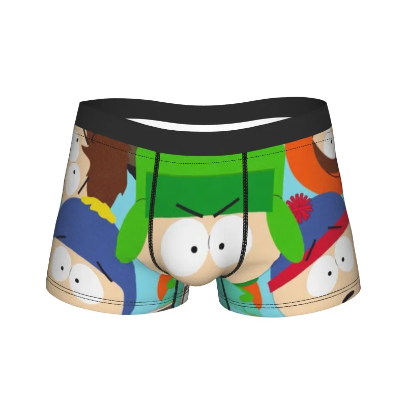 Man Souths Parked Kenny Cartoon Boxers HumorousGift Underwear Boxer Briefs — image 15
