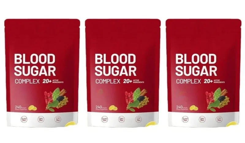 Συμπλήρωμα Blood Sugar Complex 240 Softgels Περιέχουν Πολυβιταμίνες & Κανέλα Bitter Gourd 20 Herbs Extract Υποστήριξη Καθημερινή Υγεία — image 9