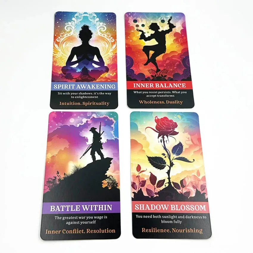 Shadow Work Oracle Cards 56 Cards 12X7 CM Segít megérteni a tudattalan oldalát