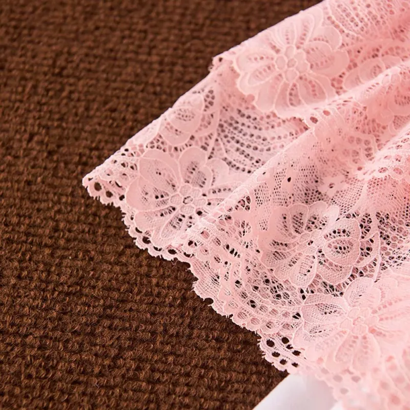 Men G-String Lace Lingerie Skirt Unisex Panties Mesh Sheer Gay Bulge Pouch Thongs Sexy Accessories Hot Underwear Men's Clothing — image 4